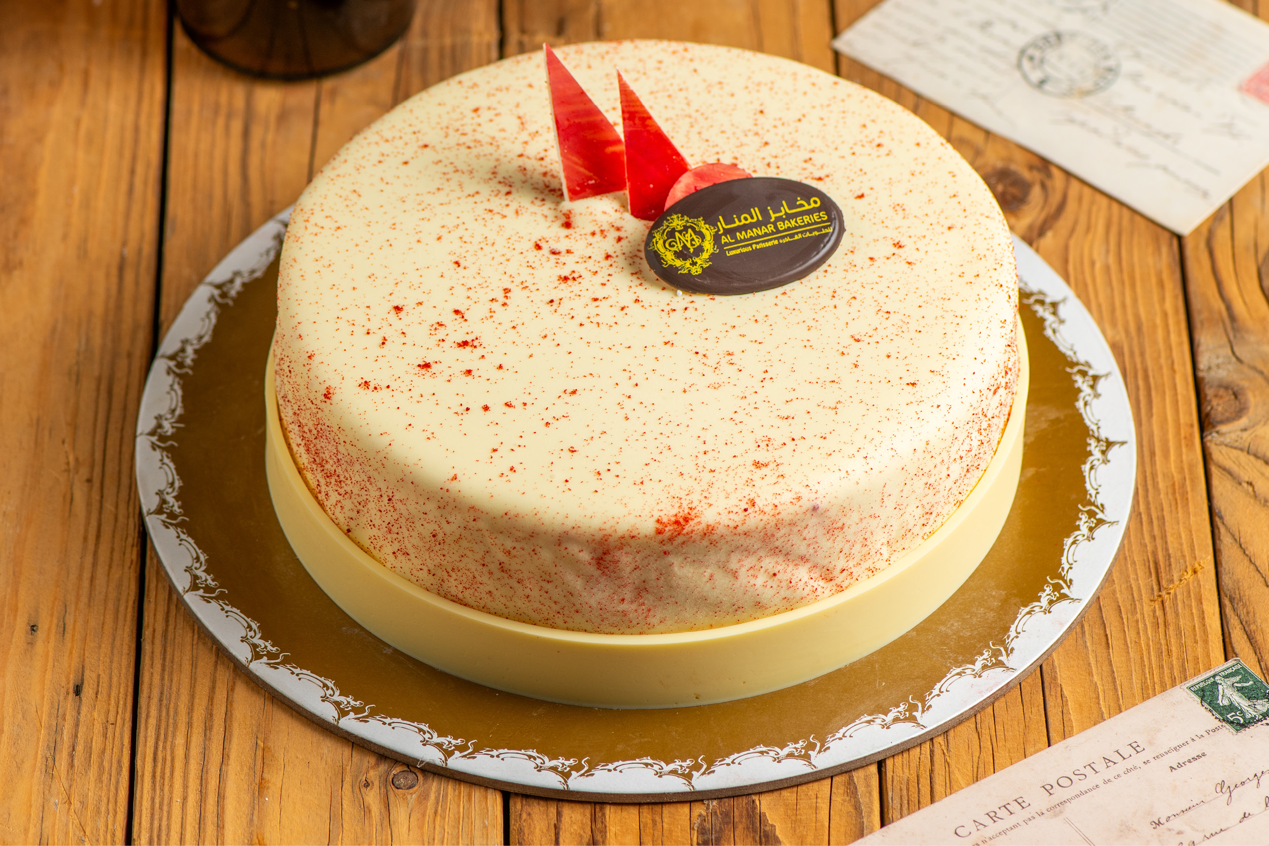Red velvet ice cream cake
