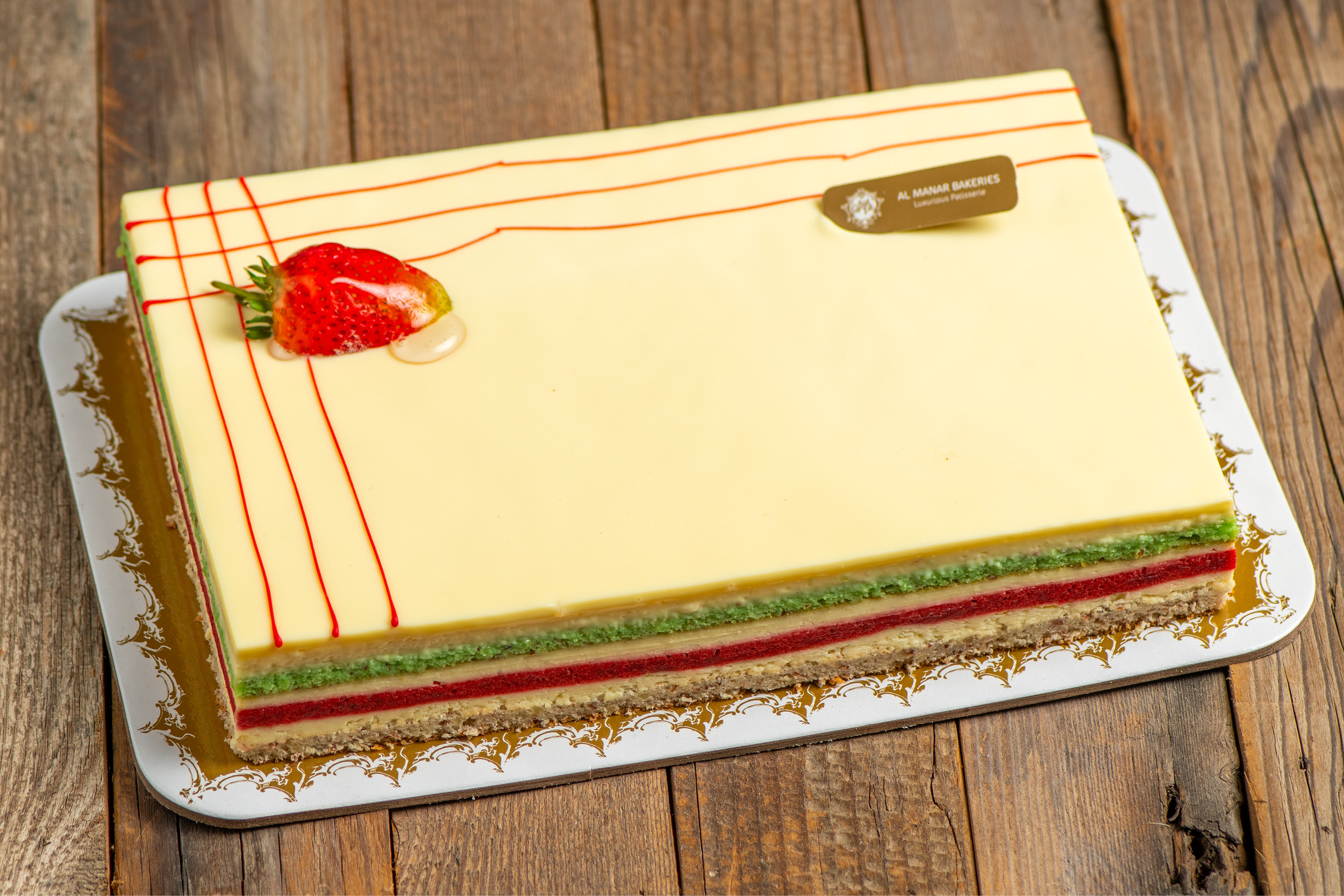 Trio cheesecake