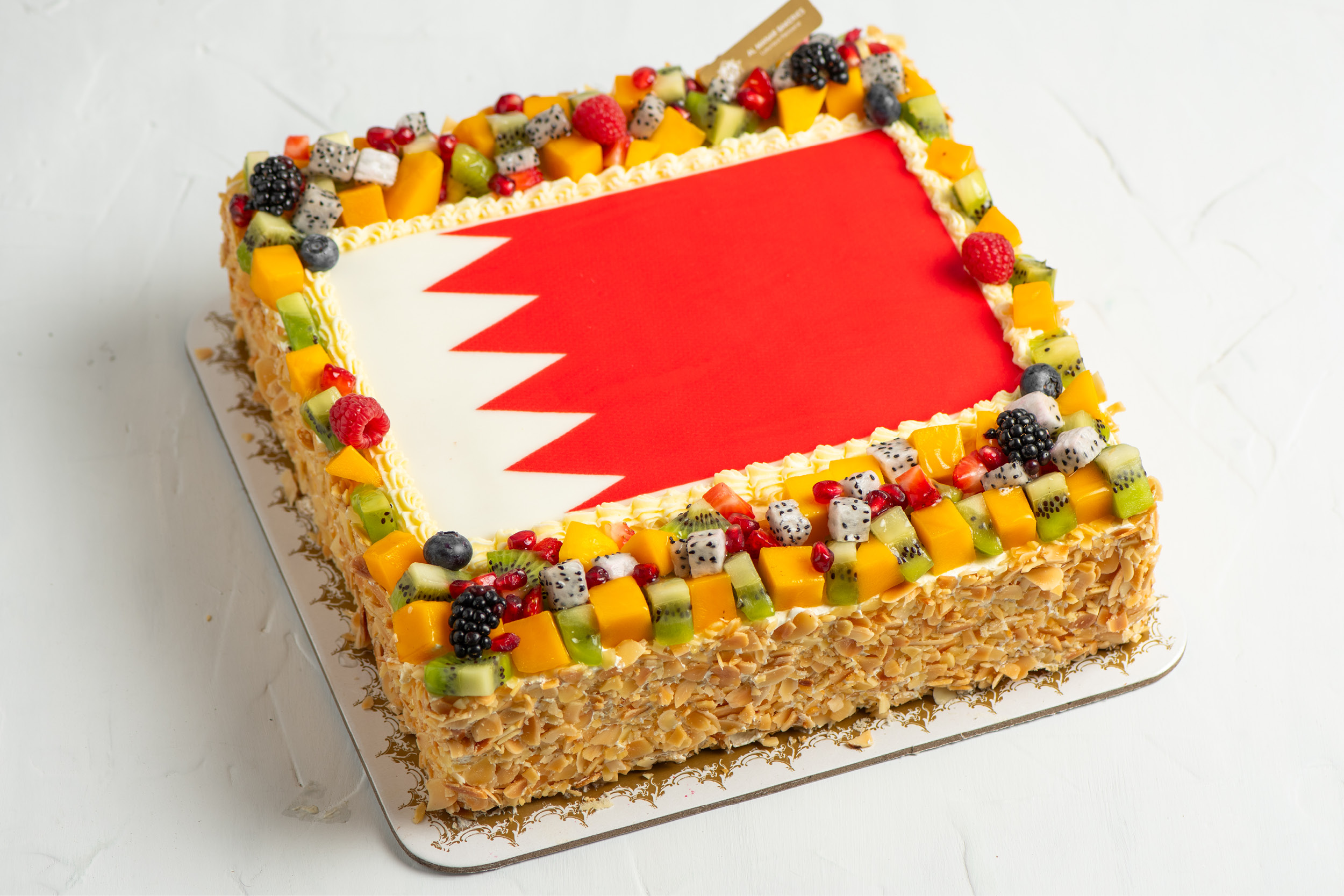 Exotic BH flag cake
