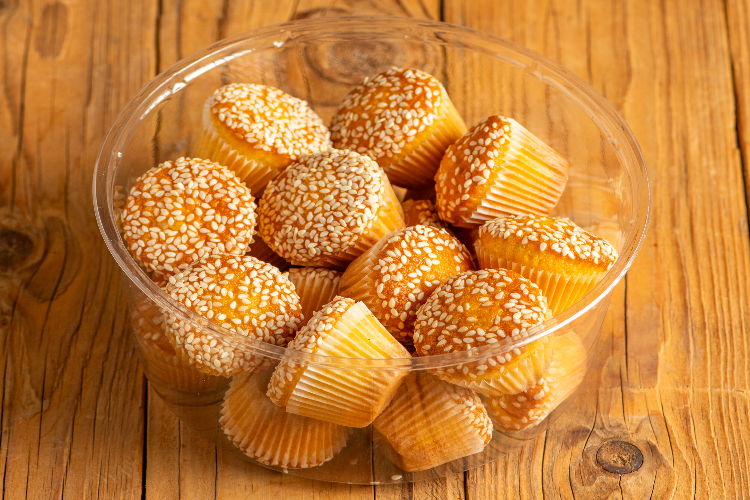 Sesame cupcakes