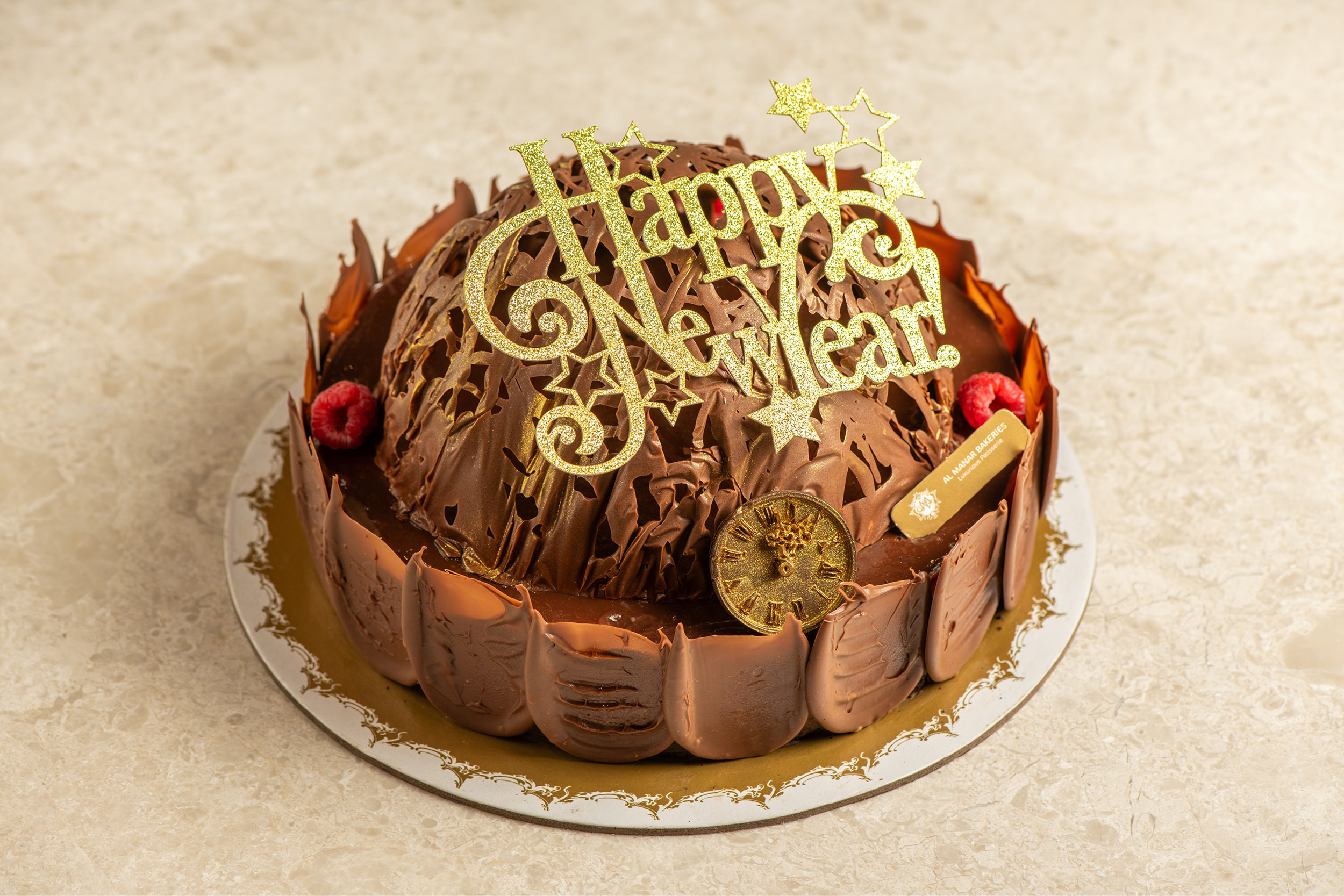 New Year Chocolate Ball