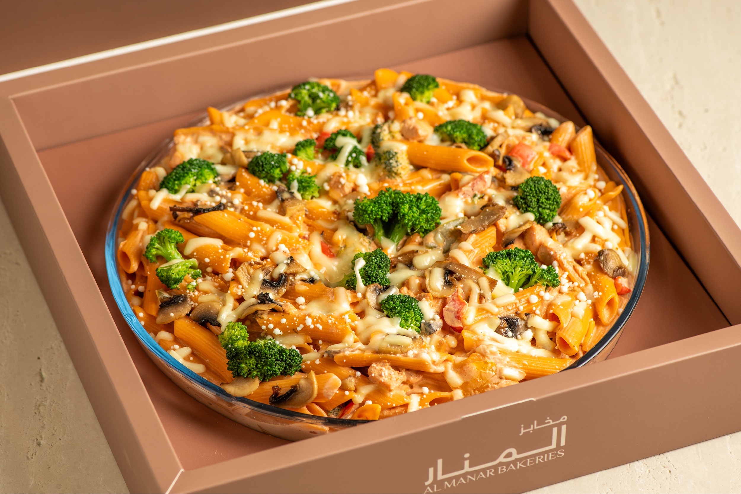 Rose penne pasta
