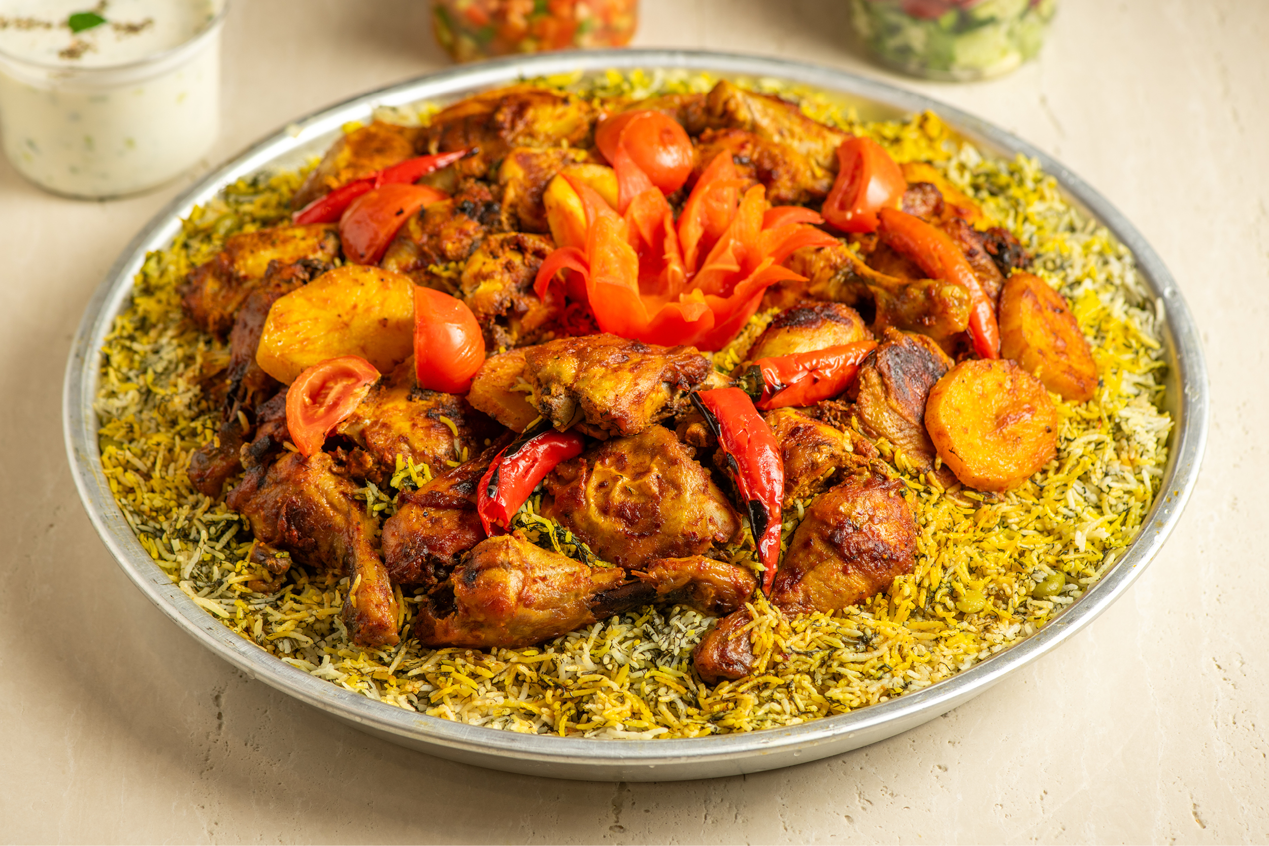 Chicken baqla pilo